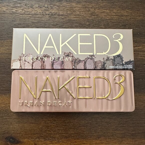 URBAN DECAY Naked3 Soft Pink Nude Eyeshadow Palette Eye Shadows Neutral Naked 3 - Picture 1 of 7